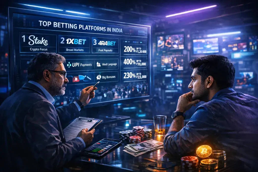 Experts Rank India's Leading Online Betting Platforms for Key Features